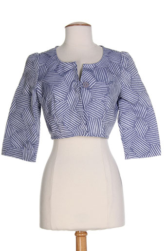 hug an' co vestes femme de couleur gris