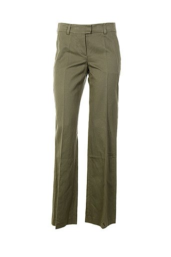 kenzo pantalons femme de couleur vert