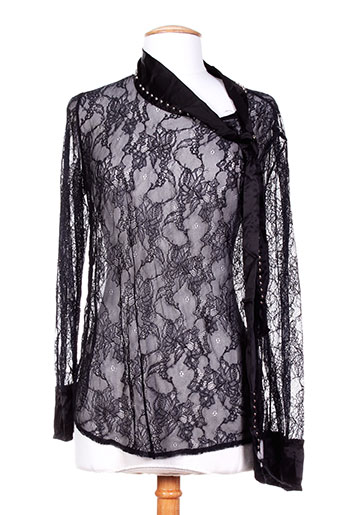 ambre babzoe t-shirts / tops femme de couleur noir