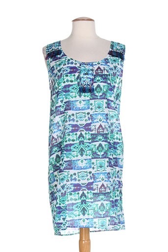ambre babzoe tuniques femme de couleur bleu
