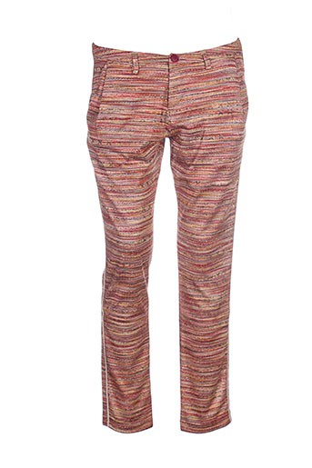 nana nucci pantalons femme de couleur orange
