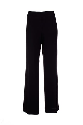 villa bleue pantalons femme de couleur noir