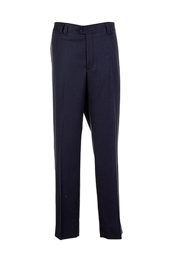 pedro morago pantalons homme de couleur bleu