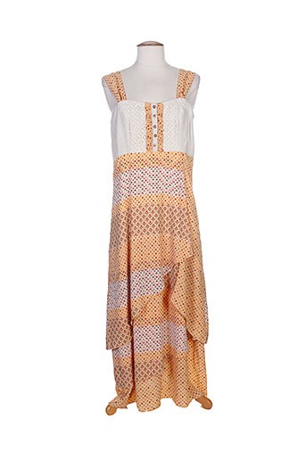 enjoy robes femme de couleur orange