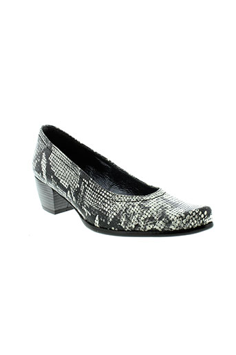 un tour en ville chaussures femme de couleur noir