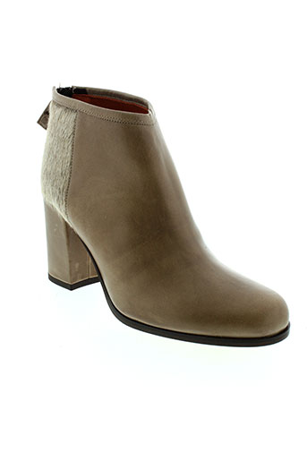 elizabeth stuart chaussures femme de couleur beige