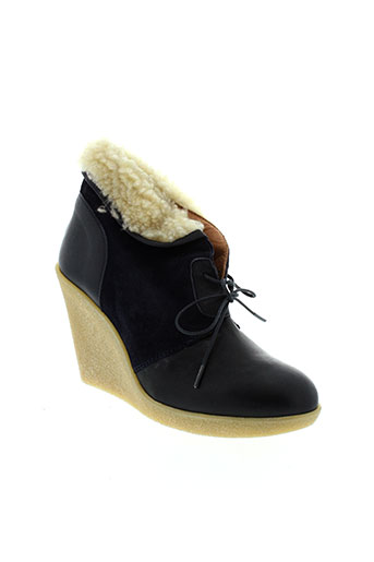 petite mendigote chaussures femme de couleur bleu