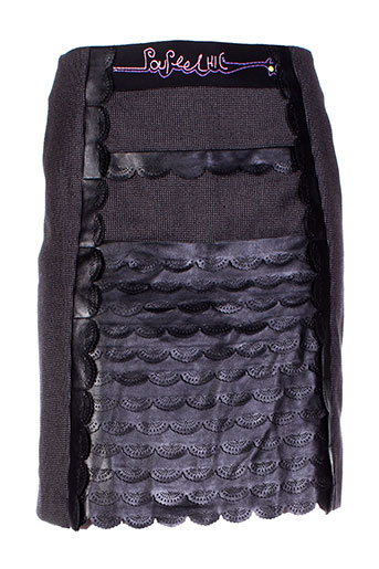 poupee chic jupes femme de couleur gris