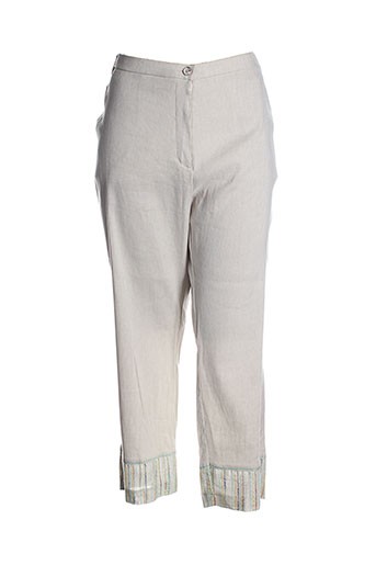 jean gabriel pantacourts femme de couleur beige