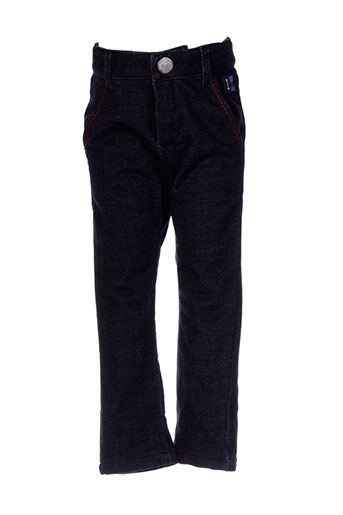 ikks pantalons garçon de couleur bleu