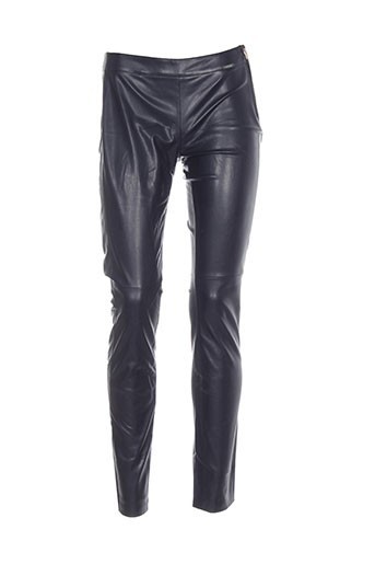 guess pantalons femme de couleur bleu