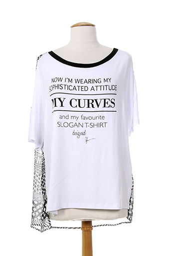 fracomina t-shirts femme de couleur blanc