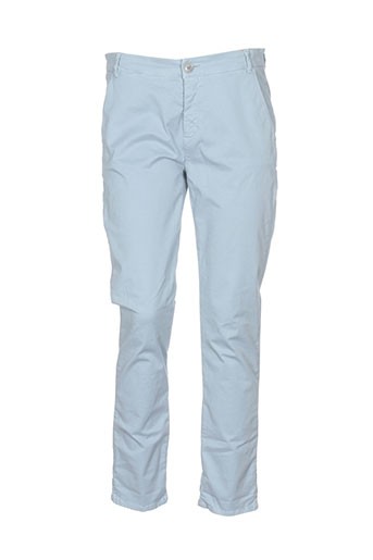maxmara pantalons femme de couleur bleu