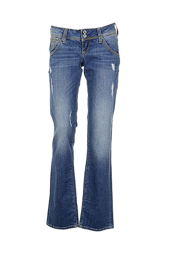 guess jeans femme de couleur bleu