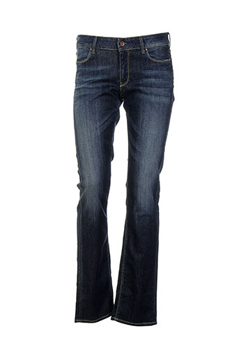 guess jeans femme de couleur bleu