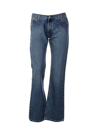 guess jeans femme de couleur bleu