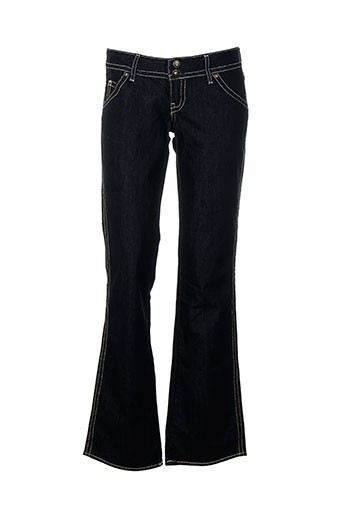 guess jeans femme de couleur bleu