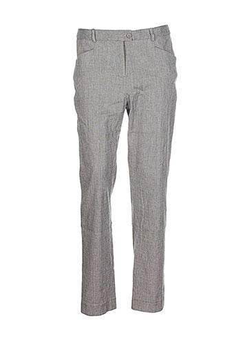 lilith pantalons femme de couleur gris