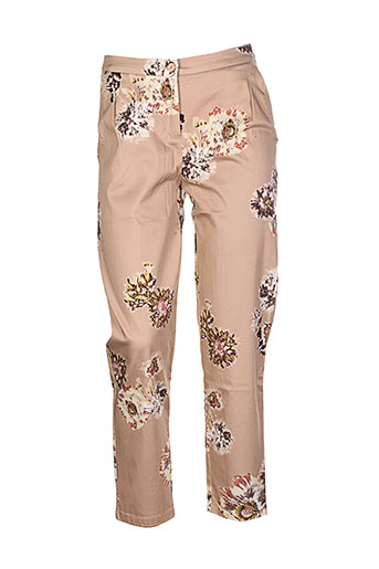 lilith pantalons femme de couleur beige