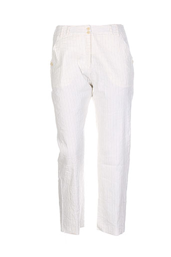 lilith pantacourts femme de couleur blanc