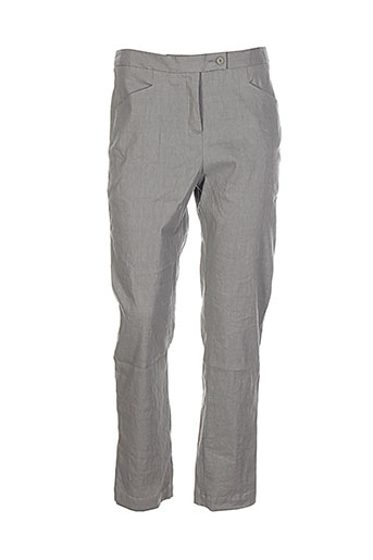 lilith pantalons femme de couleur gris