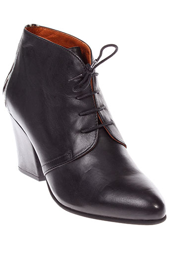 libre comme l'air chaussures femme de couleur noir