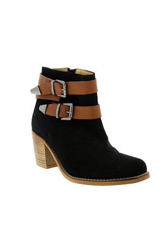 lsq chaussures femme de couleur noir