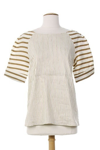 piazza sempione chemises femme de couleur beige