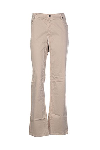 cerruti 1881 pantalons femme de couleur beige