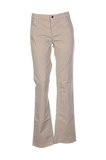 cerruti 1881 pantalons femme de couleur beige