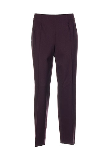 piazza sempione pantalons femme de couleur violet