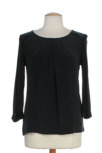 luisa cerano chemises femme de couleur noir
