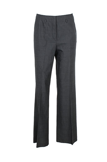 luisa cerano pantalons femme de couleur gris