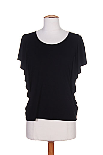 villa bleue t-shirts / tops femme de couleur noir