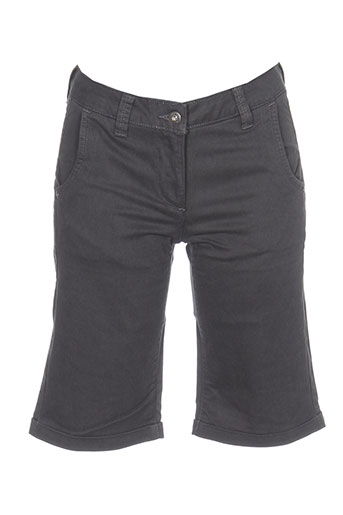 sandwich shorts / bermudas femme de couleur gris