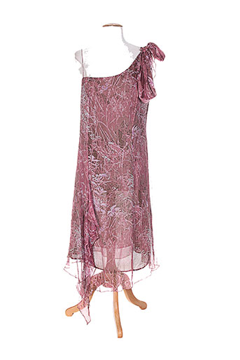 helena sorel robes femme de couleur rose