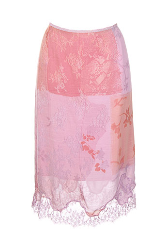 helena sorel jupes femme de couleur rose