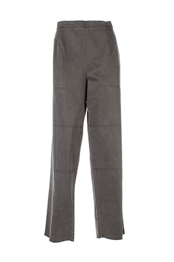 persona pantalons femme de couleur vert