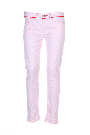 guess pantalons femme de couleur orange