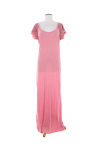 charlie joe robes femme de couleur rose