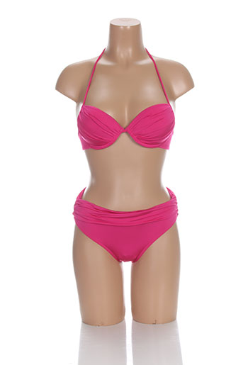 kiwi maillots de bain femme de couleur rose