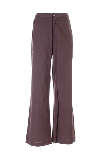 rosa rosam pantalons femme de couleur marron