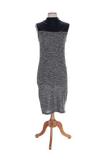 b.young robes femme de couleur gris