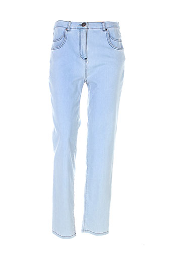 griffon pantalons femme de couleur bleu