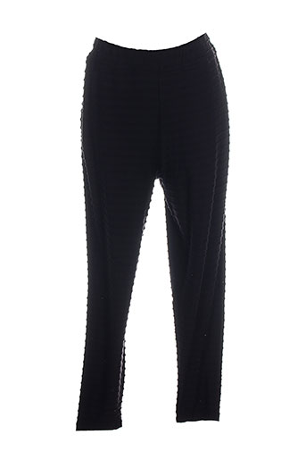 ralston pantalons femme de couleur noir