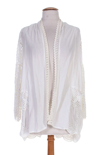 charlie joe vestes femme de couleur blanc