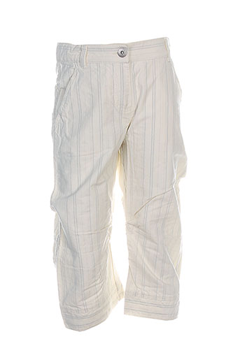 jean bourget pantalons garçon de couleur blanc