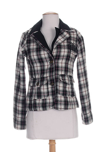 ddp vestes fille de couleur noir