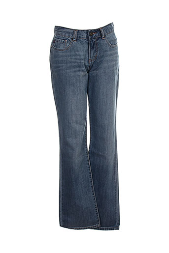 corleone jeans fille de couleur bleu