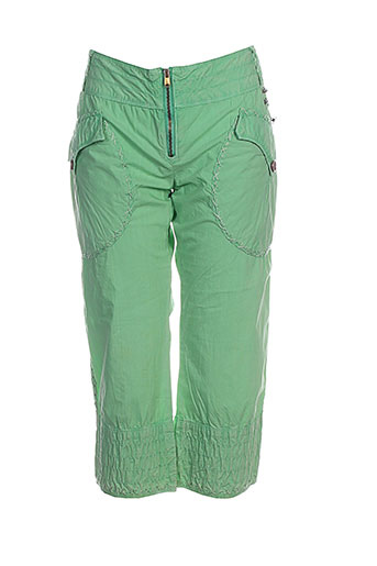 diesel pantacourts fille de couleur vert